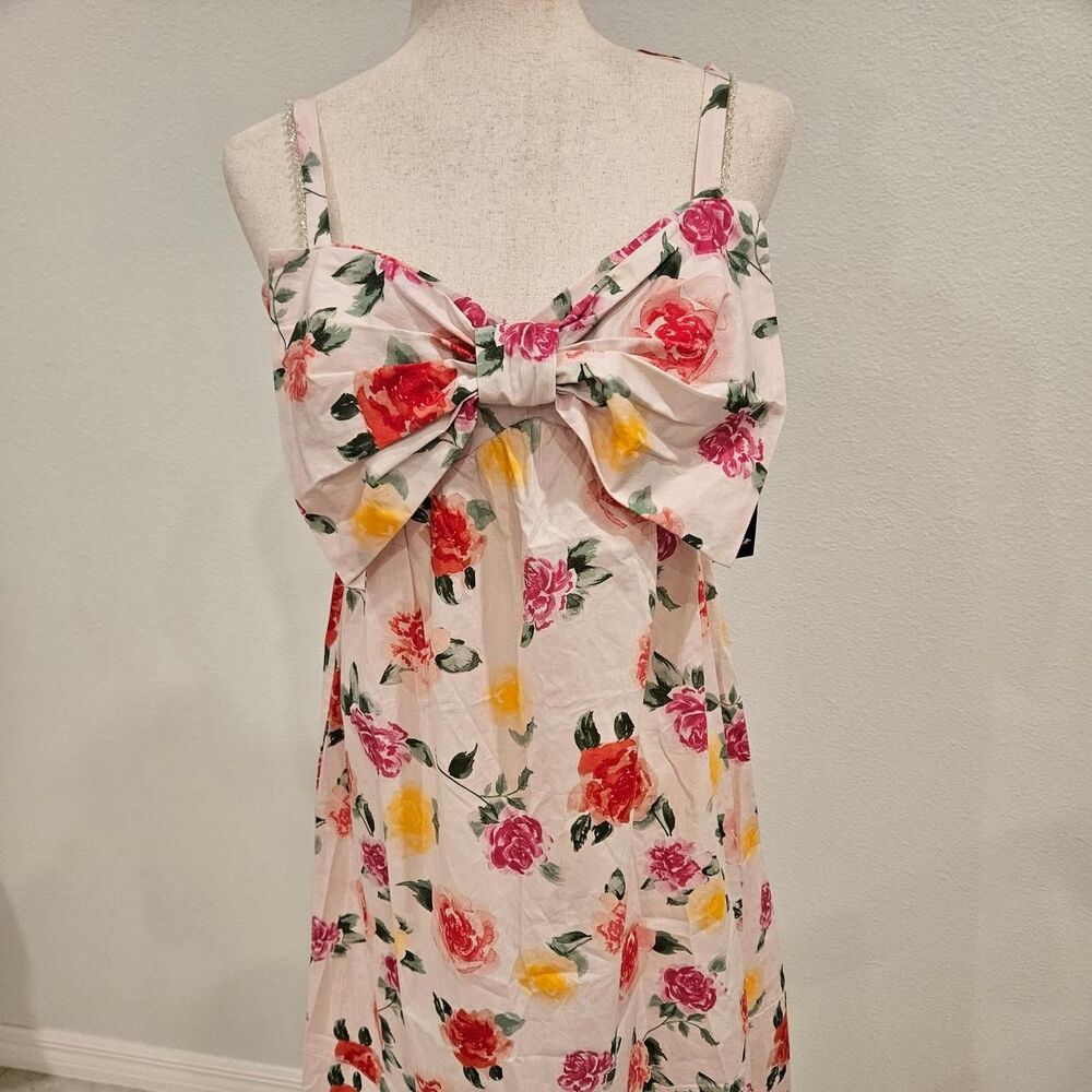 Wildfox Women's Green and Pink Summer-dresses